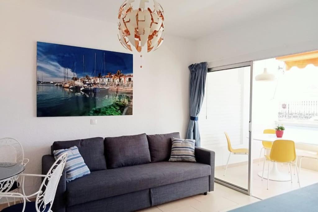 Apartment With Large Terrace, 10 Meters From Playa De Las Burras San Bartolome Bagian luar foto