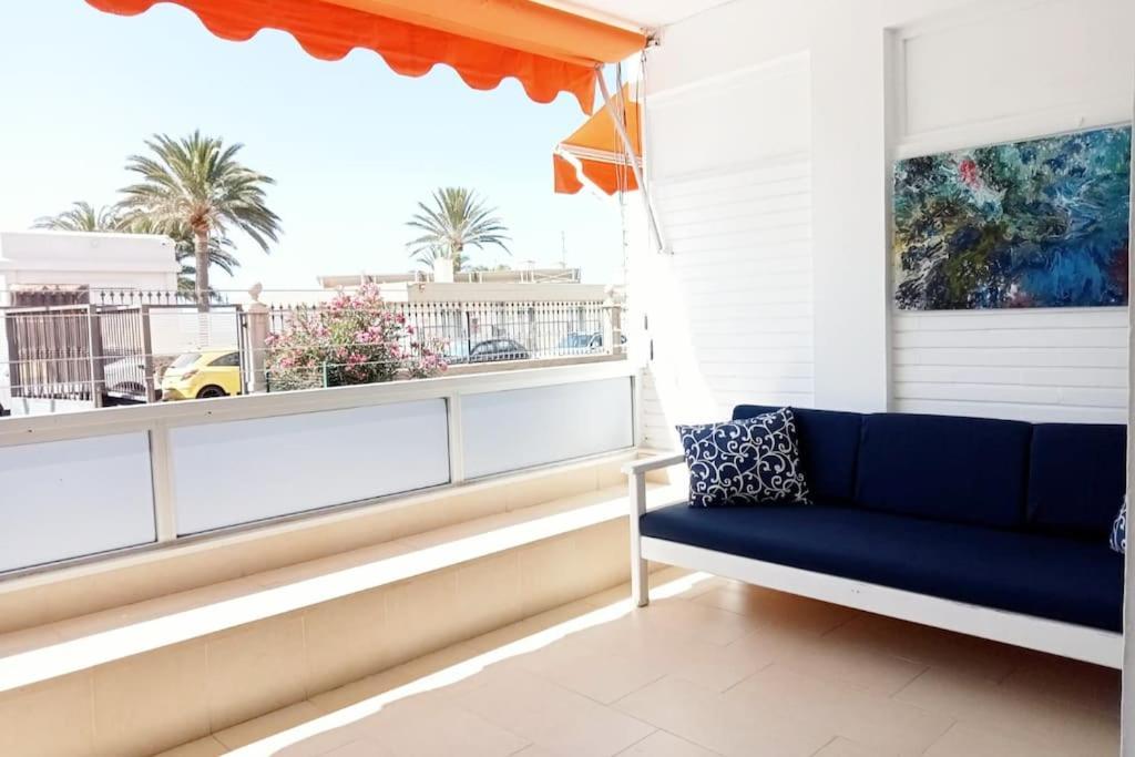 Apartment With Large Terrace, 10 Meters From Playa De Las Burras San Bartolome Bagian luar foto