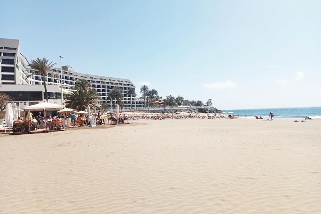 Apartment With Large Terrace, 10 Meters From Playa De Las Burras San Bartolome Bagian luar foto