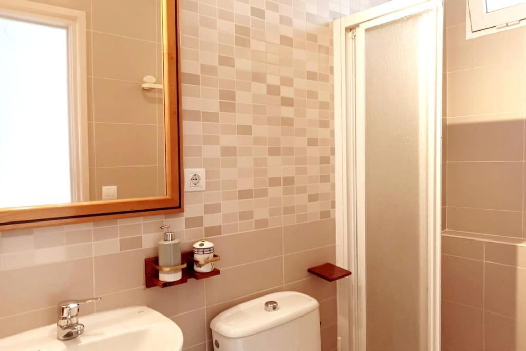 Apartment With Large Terrace, 10 Meters From Playa De Las Burras San Bartolome Bagian luar foto