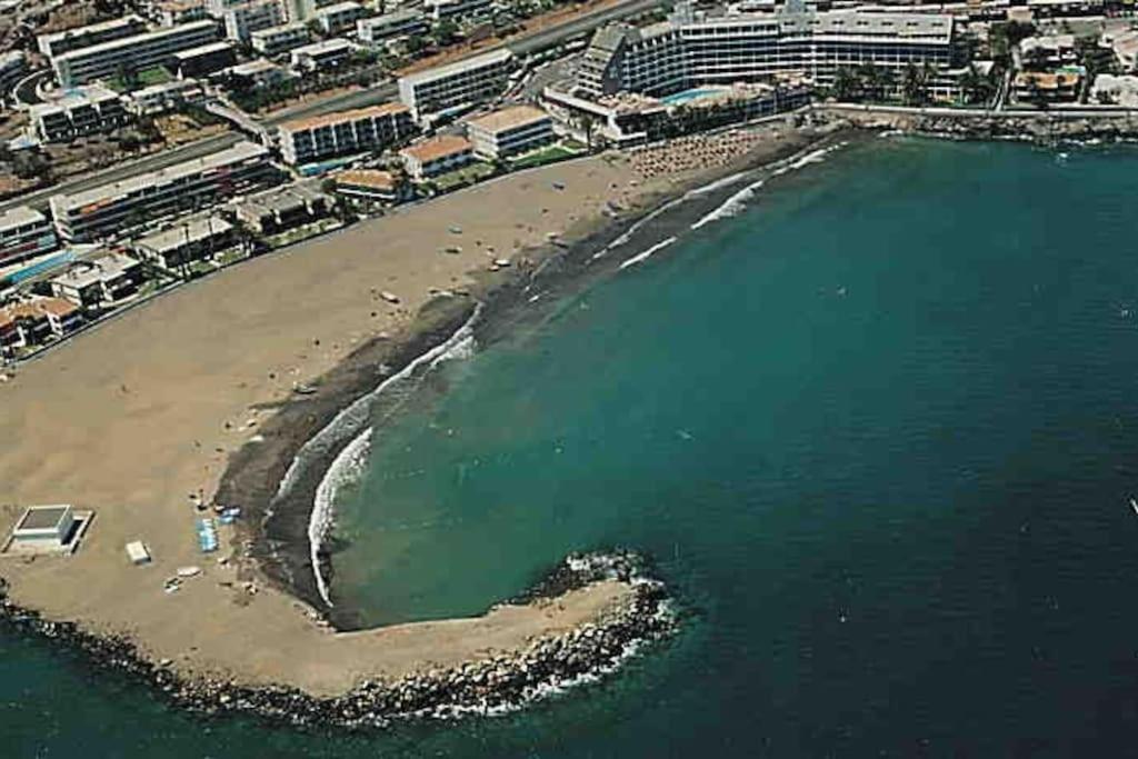 Apartment With Large Terrace, 10 Meters From Playa De Las Burras San Bartolome Bagian luar foto