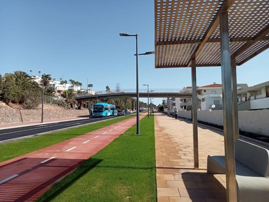 Apartment With Large Terrace, 10 Meters From Playa De Las Burras San Bartolome Bagian luar foto